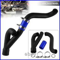 2 Aluminum Turbo Outlet Charge Pipe Kit For 2008-2013 BMW N54 135i E82 E88