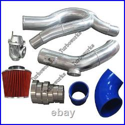 3 Turbo Cold Intake Piping Filter BOV Kit For BMW E87 135i E90 335i N54 Engine