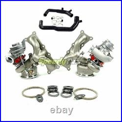 950HP Billet TD04-19T V4 Two Turbos+2.0 Inlet for BMW 335i 335xi N54 3.0L 06-10