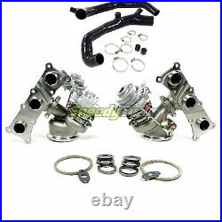 950HP Billet TD04-19T V4 Two Turbos+2.0 Inlet for BMW 335i 335xi N54 3.0L 06-10