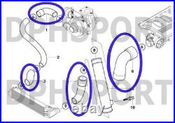 BMW E39 5 SERIES 530d 525d SILICONE EGR INTERCOOLER TURBO HOSE KIT 11612247902