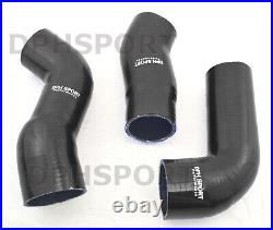 BMW E60, E61 5 SERIES 530d, 525d SILICONE INTERCOOLER EGR TURBO HOSE KIT BLACK