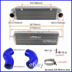 Bar & Plate Front Intercooler Kit for BMW 335i 135i N54B30 Twin-turbo 2006-2010