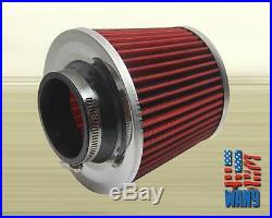 Bmw E46 323 325 328 330 T3/t4 Turbocharger Turbo Kit Red+manifold+bov+wg+gauge