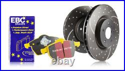 EBC Front Turbo Groove Disc & Yellowstuff Pad for BMW 1 Series E81 130 3.0 1011