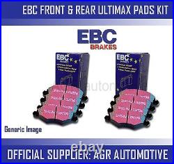 Ebc Front + Rear Pads Kit For Bmw 335 3.0 Twin Turbo (e92) 2006-10
