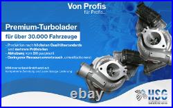Einbau-Set Turbolader BMW 118d 120d 318d 320d 11657795499 7795498 1er 3er BMW