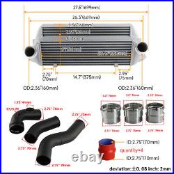 FMIC Intercooler With Pipe Piping Hose Kit For BMW 1/2/3/4 Series F20 F22 F32