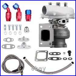 Floating bearing gt3076 gt3037 universal turbocharger oil inlet outlet line kit