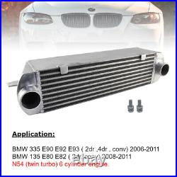 For 06-11 BMW N54 3.0L 135i E82/E88 335i E90/E92/E93 Twin Turbo Intercooler