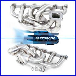 For 86-91 Bmw E30 E34 24V 6Cyl Performance T3T4 Steel Turbo Exhaust Manifold Kit