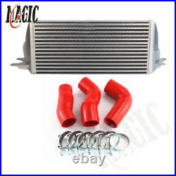 For BMW E60 E61 5 Series 530d 525d Red Intercooler Silicone Turbo EGR Hose Kit
