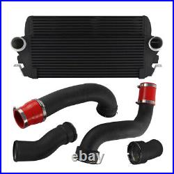 For BMW F10 FX 535i 640i 740i N55 Intercooler with Charge Pipe Kit + Boost Pipe