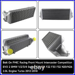 Front Intercooler EVO II Kit for BMW 128i 228i 320i 328i 420i 428i N20 N26 Turbo