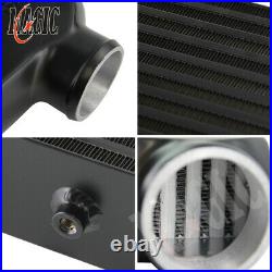Front Mount Universal Turbo Aluminum Intercooler 450x300x76mm3 In/ Outlet 76MM
