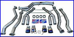 Full Track Performance Exhaust System for BMW 2015-19 M3 F80 M4 F82 F83 S55 3.0L
