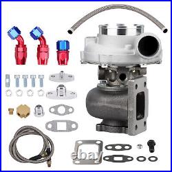 GT3037 GT3076 UNIVERSAL TURBO KIT 550MM With OIL RETURN LINE & 1000MM FEED LINE