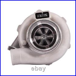 Gt30 gt3037 universal turbo with 1m 0.55m oil feed return hoses and fittings