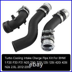 Intake Charge Pipe Kit For BMW F30 F31 320i 328i F20 125i 128i N26 2.0L 12-18