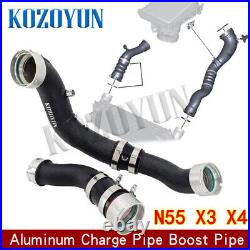 Intake Charge pipe boost pipe turbo kit For BMW N55 F25 X3 / F26 X4 35ix m40ix