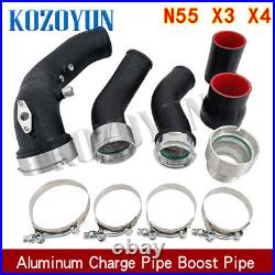 Intake Charge pipe boost pipe turbo kit For BMW N55 F25 X3 / F26 X4 35ix m40ix