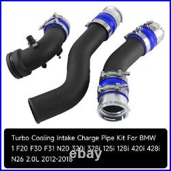 Intake Turbo Charge Pipe Kit For BMW F20 F30 F31 320i 328i 125i 128i 420i Blue
