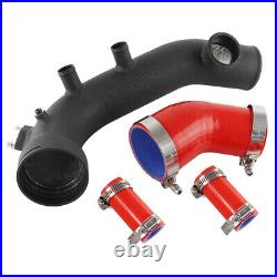 Intake Turbo Charge Pipe Kit For BMW N54 135i E82 E88 E90 E91 E92 E93 335i Red