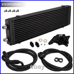 Large Dual Pass Bar & Plate Oil Cooler Kit For BMW Mini Cooper S R56 Turbo 1.6L