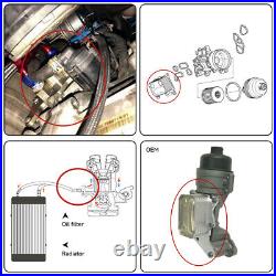 Large Dual Pass Bar & Plate Oil Cooler Kit For BMW Mini Cooper S R56 Turbo 1.6L