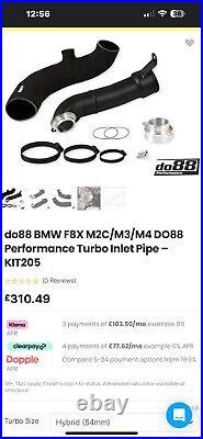 M3 m4 BMW F8X M2C M3 M4 DO88 Performance Turbo Inlet Pipe (OE Turbos)