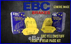 New Ebc Yellowstuff Front And Rear Brake Pads Kit Performance Pads Padkit2174