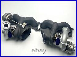 OEM N54 335i 335is 335xi Front and Rear Turbo Chargers With Gasket Kit 11657649290
