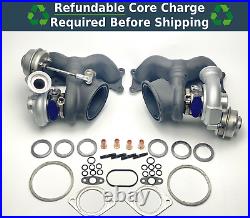 OEM N54 F01 F02 740i 740Li X6 Front + Rear Turbo Chargers Gasket Kit 11657649296