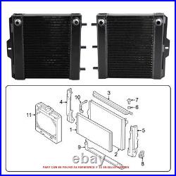 Secondary Auxiliary Radiator Cooler For BMW F87 F80 F83 M2 M3 M4 S55 15-20 L&R