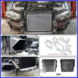 Secondary Auxiliary Radiator Cooler For BMW F87 F80 F83 M2 M3 M4 S55 15-20 L&R