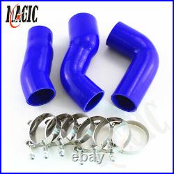 Silicone Intercooler Turbo Hose + T-Clamps Kit For BMW E60 E61 5Series 530d 525d