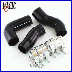 Silicone Intercooler Turbo Pipe Hose With T-Clamps Kit For BMW E60 E61 530d 525d