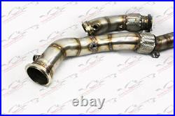 Stainless Steel 3inch Decat Turbo Downpipes Kit for BMW M2 M3 M4 S55 F8X F80 F82