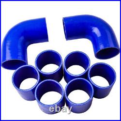 T04E T3 Universal Turbo Turbocharger V-Band 2.5 Intercooler Pipe Piping Kit