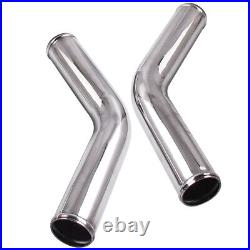 T04E T3 Universal Turbo Turbocharger V-Band 2.5 Intercooler Pipe Piping Kit