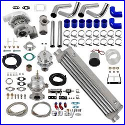 T04E Universal Turbo t3 Turbocharger Intercooler Oil Lines BOV Adapter Kit