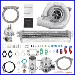 T04E Universal Turbo t3 flange Intercooler pipe bov wastegate turbocharger kits