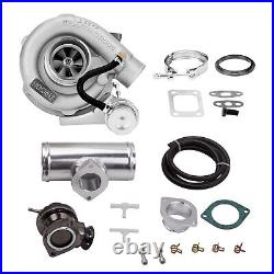 T3 T04E V-band Turbocharger Internal Wastegate Blow Off Valve 30PSI Boost kit