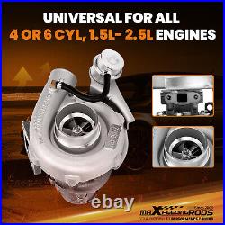 T3 T04E V-band Turbocharger Internal Wastegate Blow Off Valve 30PSI Boost kit