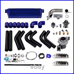 T3 T4 T04E Universal Turbo charger Stage III +Intercooler+Pipes kit for 1.5-3.0L