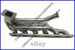 Top Mount GT35 Turbo Kit For 92-98 BMW E36 6 Cyl Manifold Intercooler
