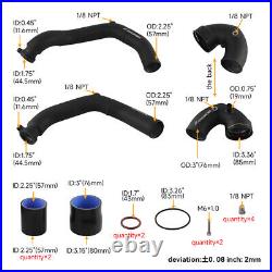 Top Mount Intercooler Kit with Charge Pipes For BMW 15-20 M2 M3 F80 M4 F82 F83 S55