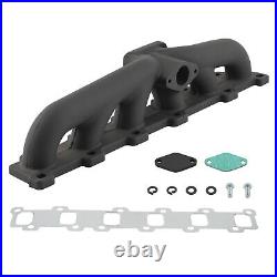 Turbo 400&HP Boost Stage Iii &oil Line+manifold Kits T04E 63 A/R Cast Iron new