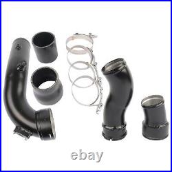 Turbo Charge Pipe + Boost Pipe Cooling Kit for BMW 535i 640xi 740Li F07 F12 F01