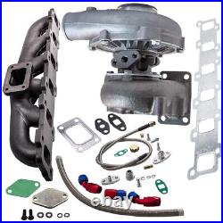 Turbo Charger&Oil Line & Manifold Kit For Nissan Patrol Safari Y60 TD42 Oil Cold